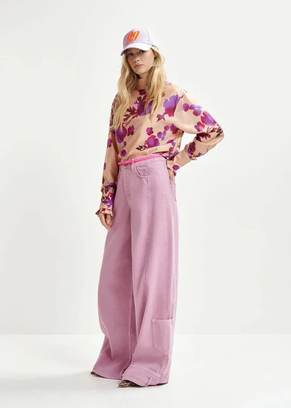 Essentiel Antwerp Hamerica Belt - Bright Pink | Belts