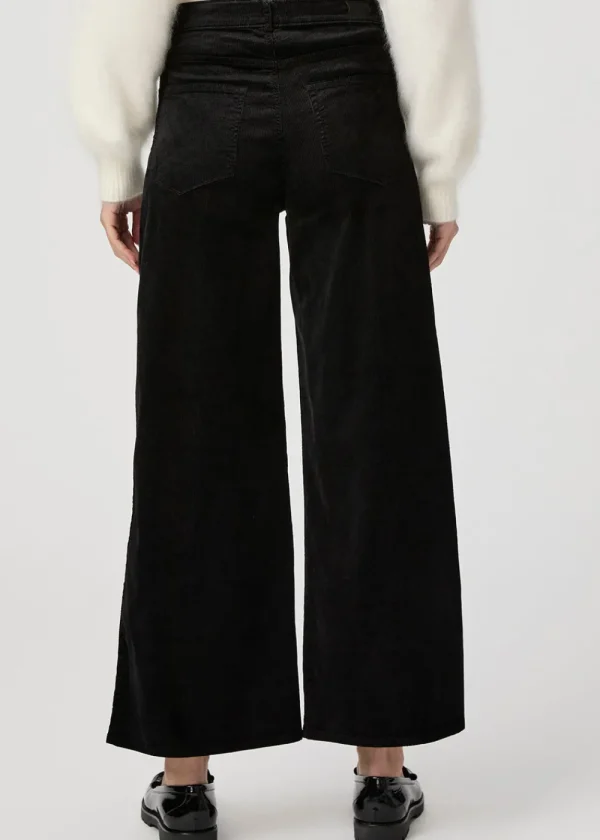 Paige Harper Ankle Wide Leg Jean - Black | Jeans