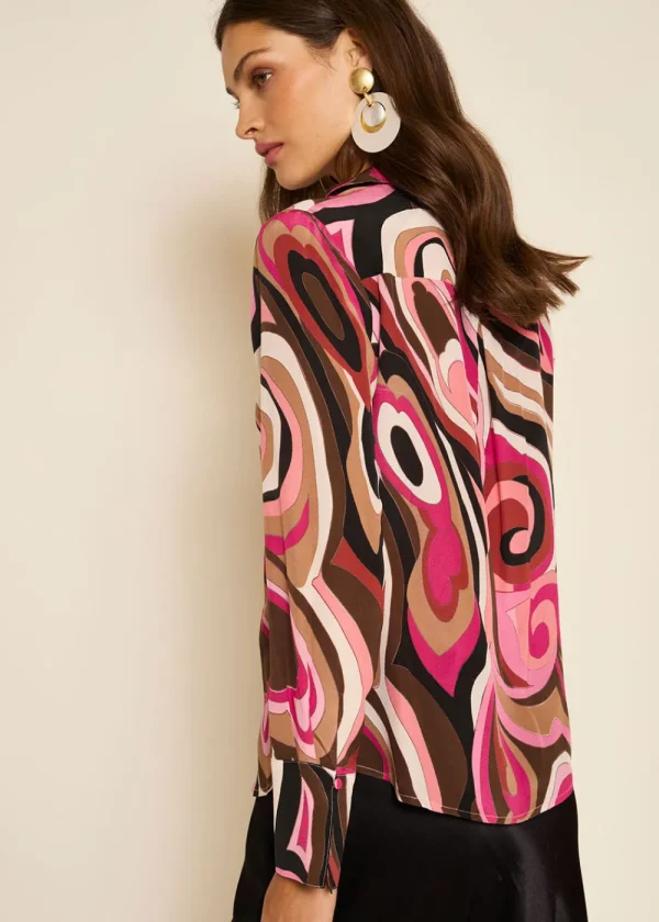Rixo Havan Silk Shirt | Tops