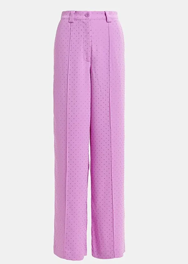 Essentiel Antwerp Healthy Lilac Wide-Leg Pants | Trousers