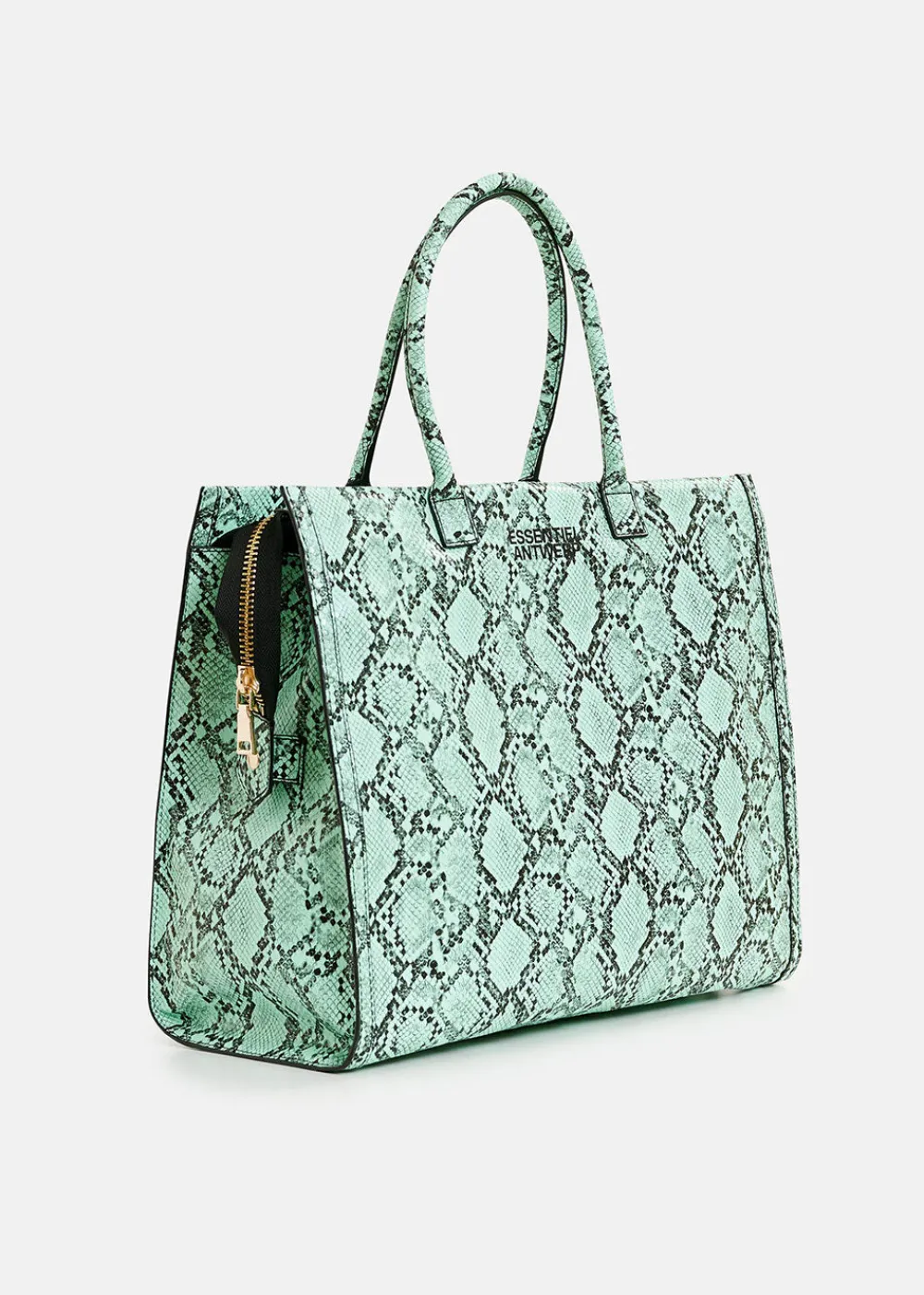 hegan_snake_print_shopper_2.webp Essentiel Antwerp Hegan Snake Print Shopper Bag | Bags
