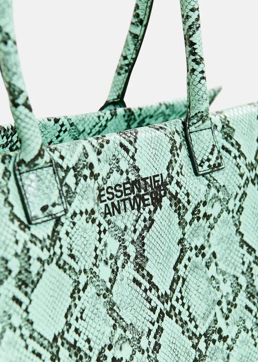 hegan_snake_print_shopper_4.webp Essentiel Antwerp Hegan Snake Print Shopper Bag | Bags