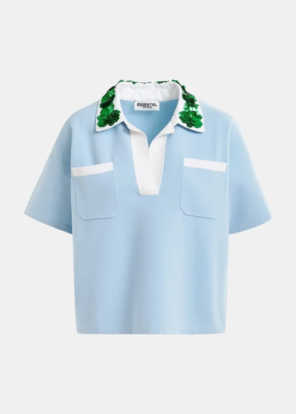 Essentiel Antwerp Hoiseau Polo Top | Tops