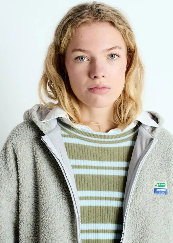 American Vintage Hoktown Jacket - Polar Melange | Coats & Jackets