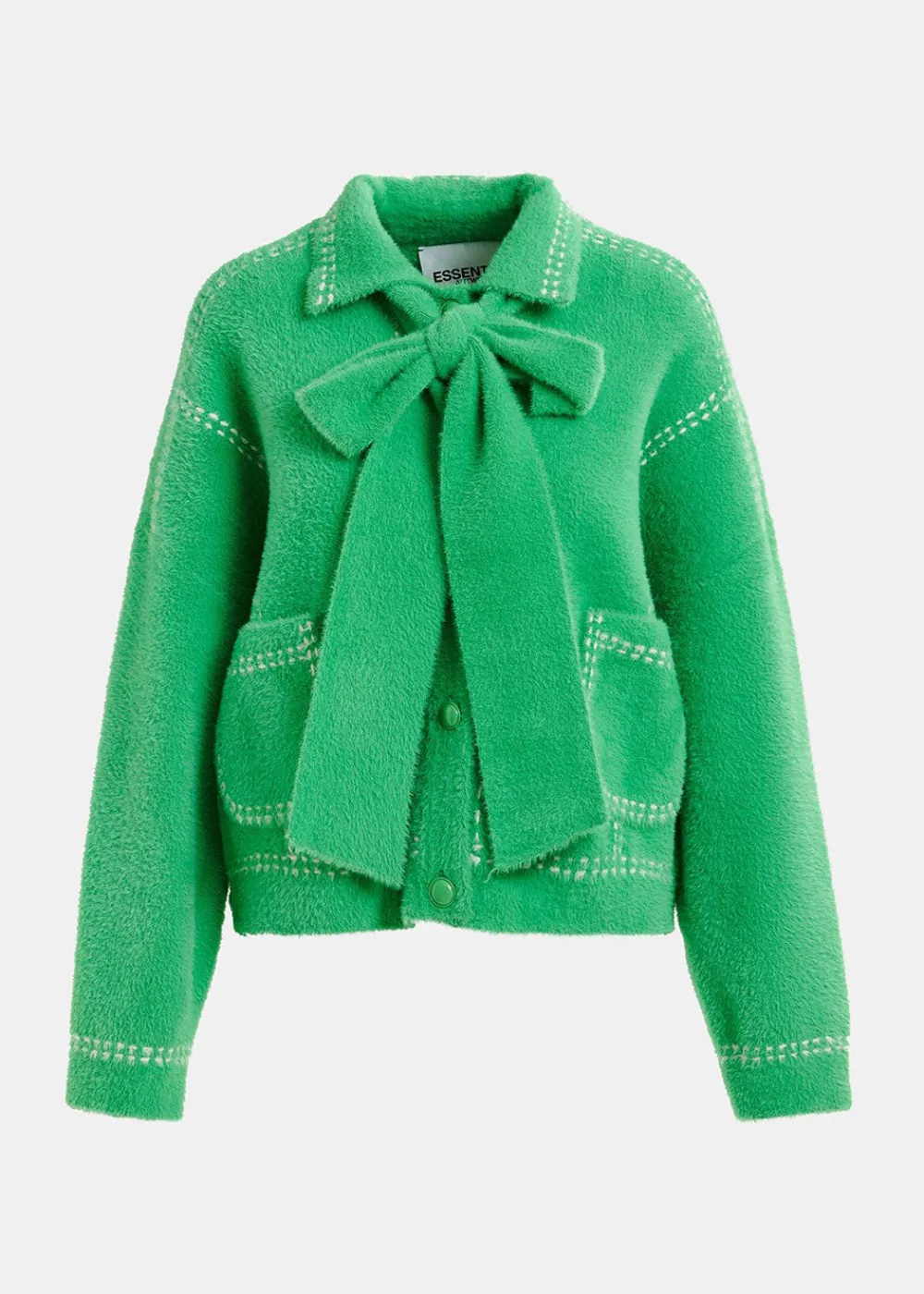 hoops_stitch_knit__green_5.webp Essentiel Antwerp Hoops Stitch Knit - Green | Knitwear