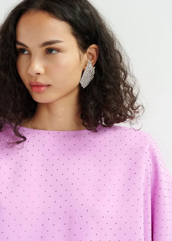 Essentiel Antwerp Hunder Rhinestone Earrings | Earrings