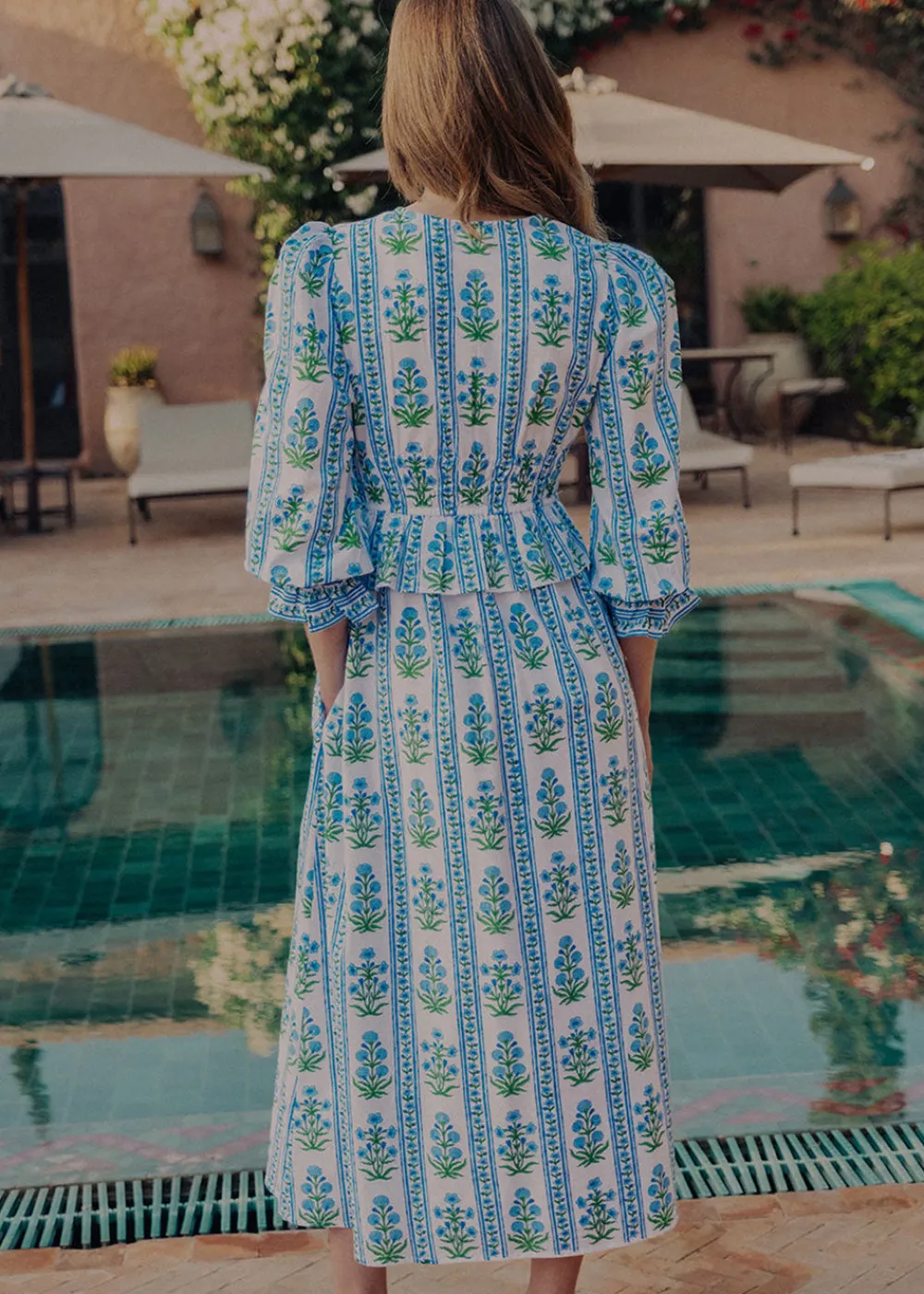 indigo_border_melanie_dre_1.webp Pink City Prints Indigo Border Melanie Dress | Dresses