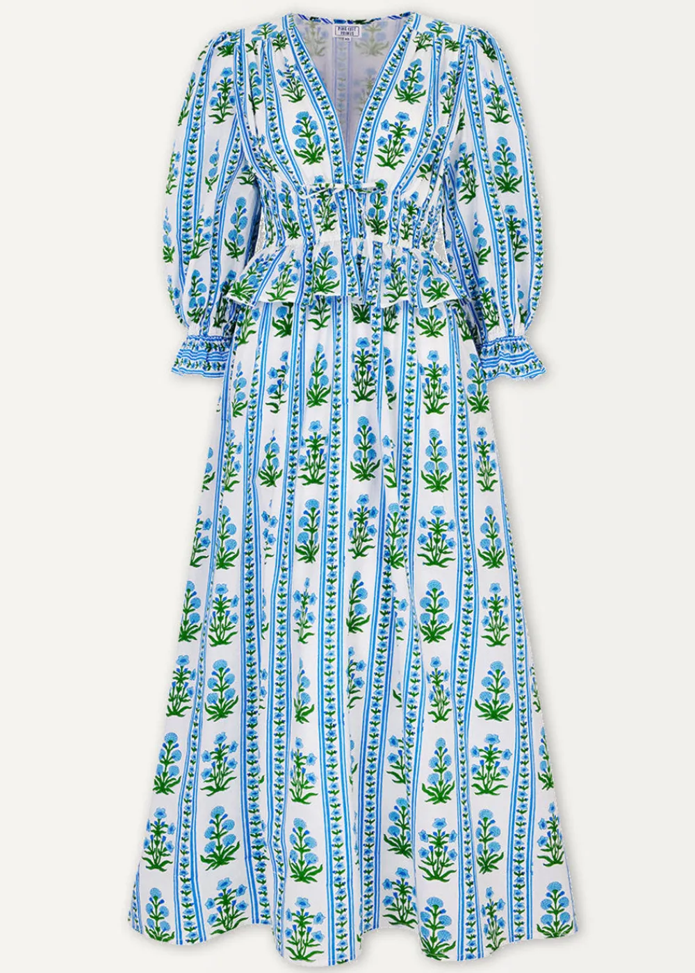 indigo_border_melanie_dre_9.webp Pink City Prints Indigo Border Melanie Dress | Dresses