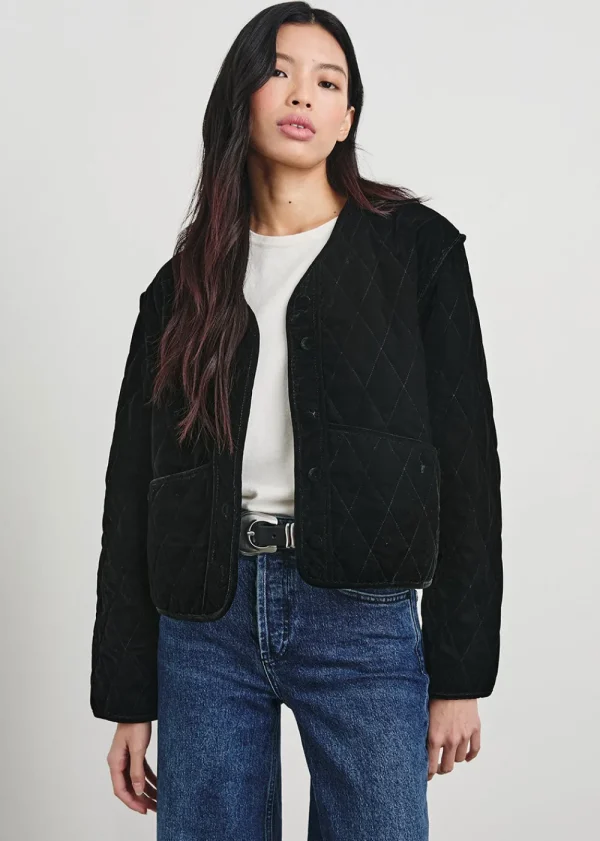 Rails Kiko Jacket - Black Velvet | Coats & Jackets