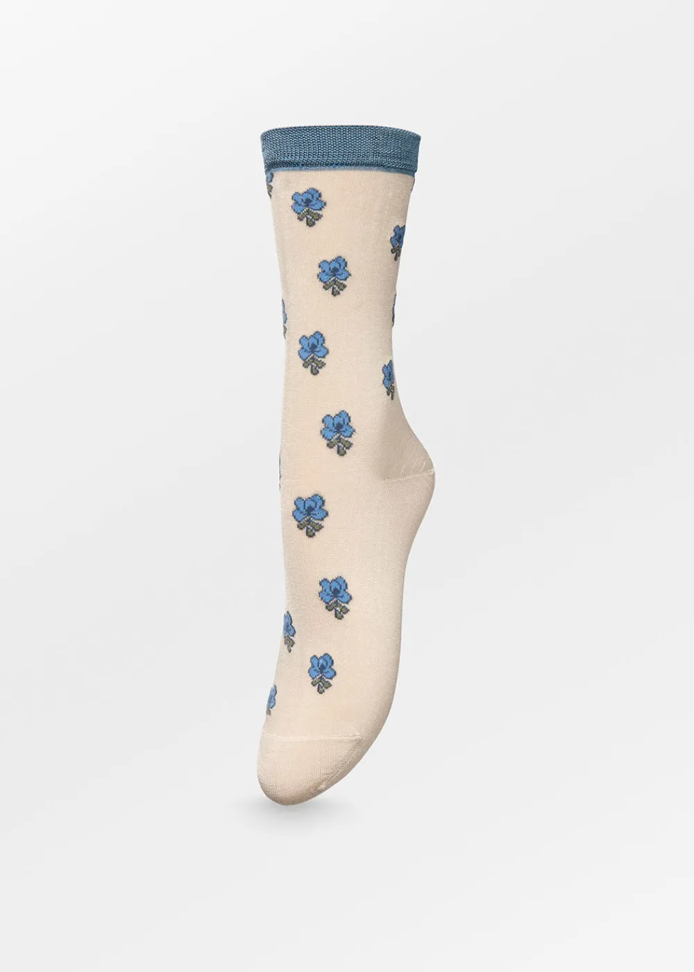 leavy_visca_sock__cement__0.webp BeckSöndergaard Leavy Visca Sock - Cement Beige | Socks