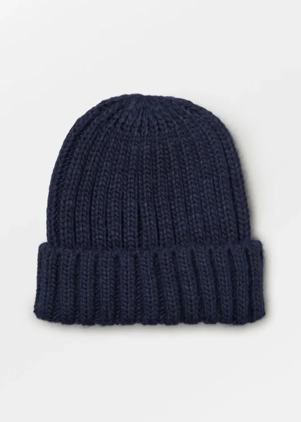 BeckSöndergaard Lenny Beanie - Dark Blue | Hats