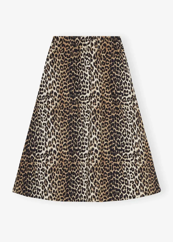 GANNI Leopard Maxi Skirt | Skirts