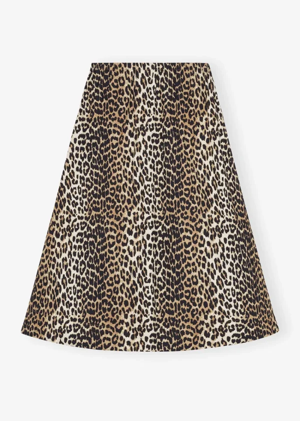 GANNI Leopard Maxi Skirt | Skirts