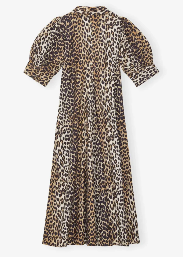 GANNI Leopard V-neck Maxi Dress | Dresses