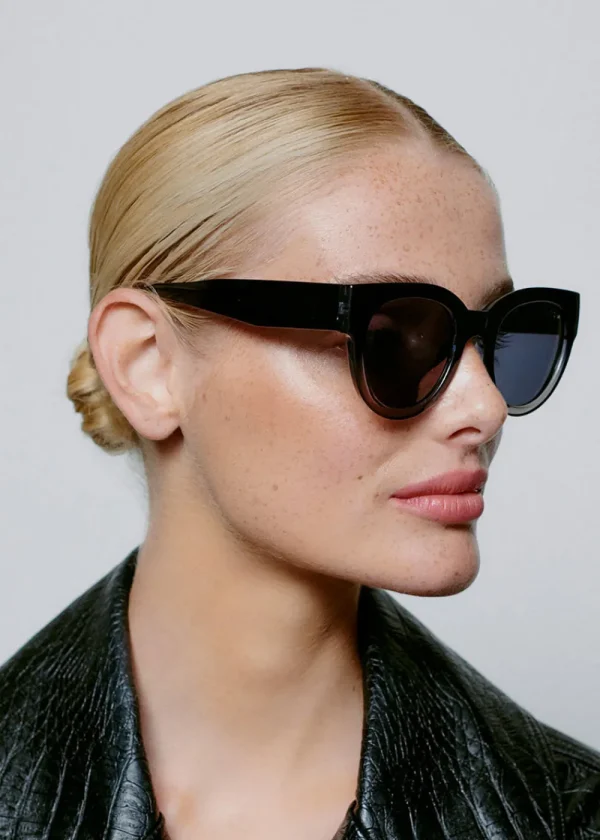 A. Kjaerbede Lilly Sunglasses - Black Grey | Glasses