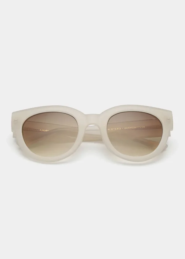 A. Kjaerbede Lilly Sunglasses - Cream | Glasses