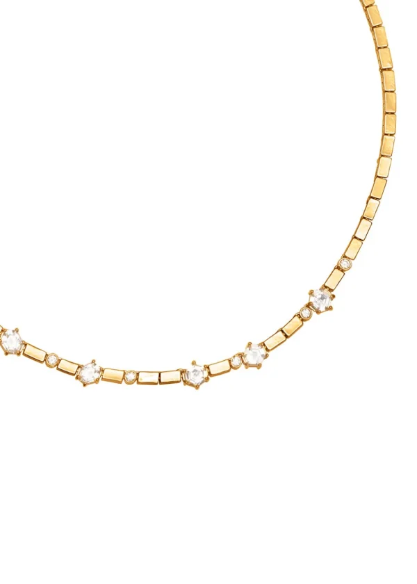 Talis Chains Los Angeles Choker - Cubic Zirconia | Necklaces