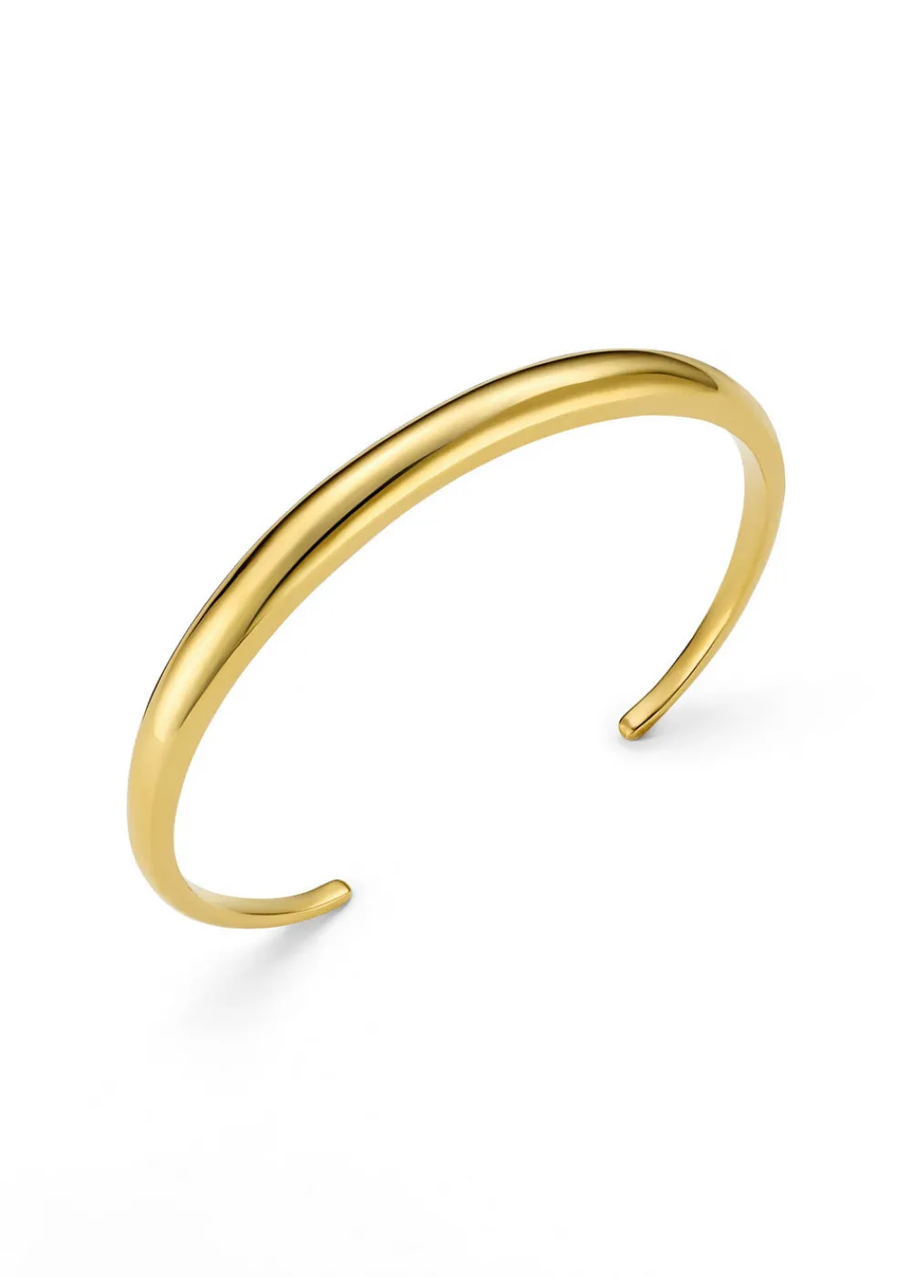 luxe_domed_bangle__gold_0.webp Orelia LUXE Domed Bangle - Gold | Bracelets