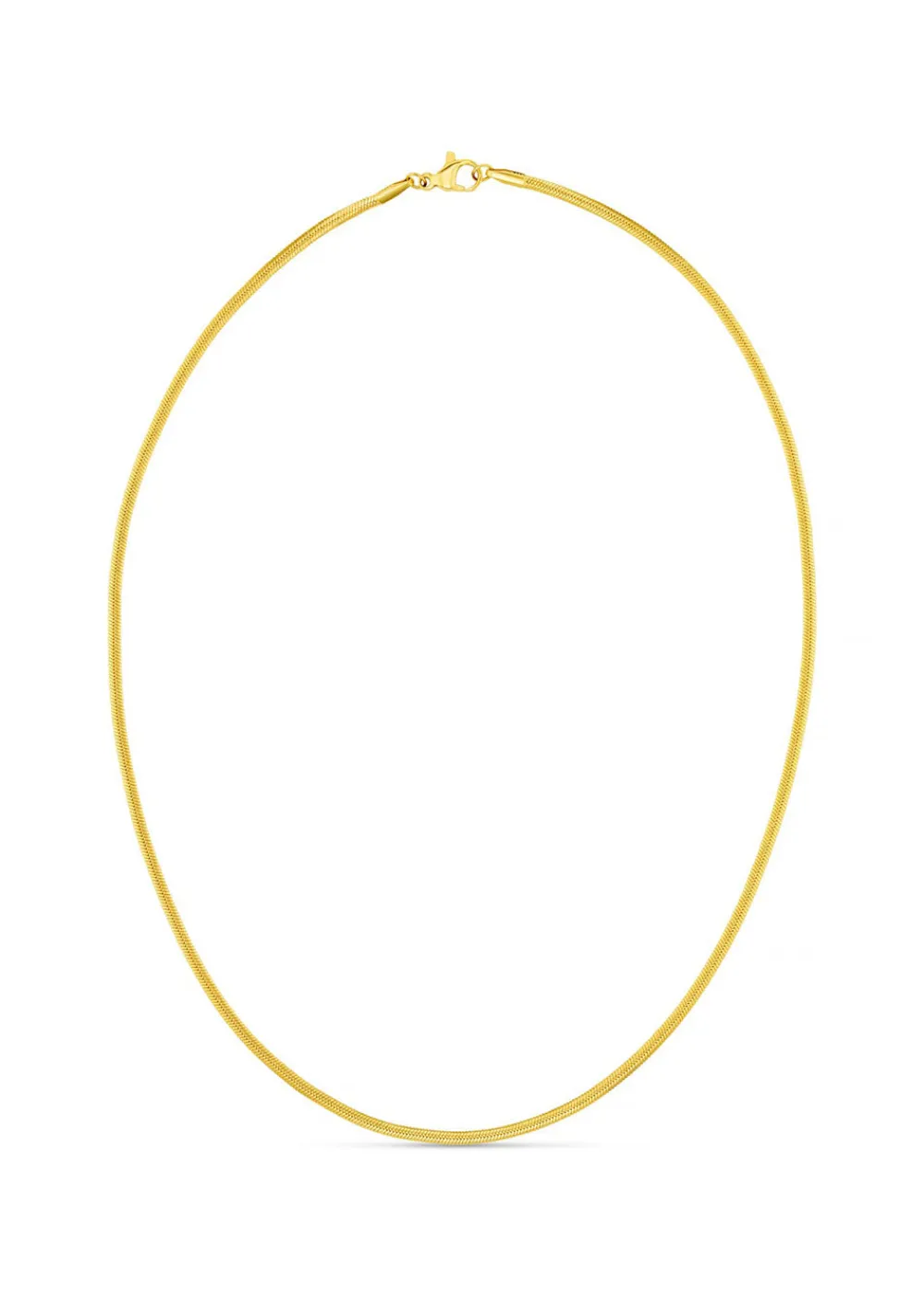 luxe_flat_snake_chain_nec_1.webp Orelia LUXE Flat Snake Chain Necklace | Necklaces
