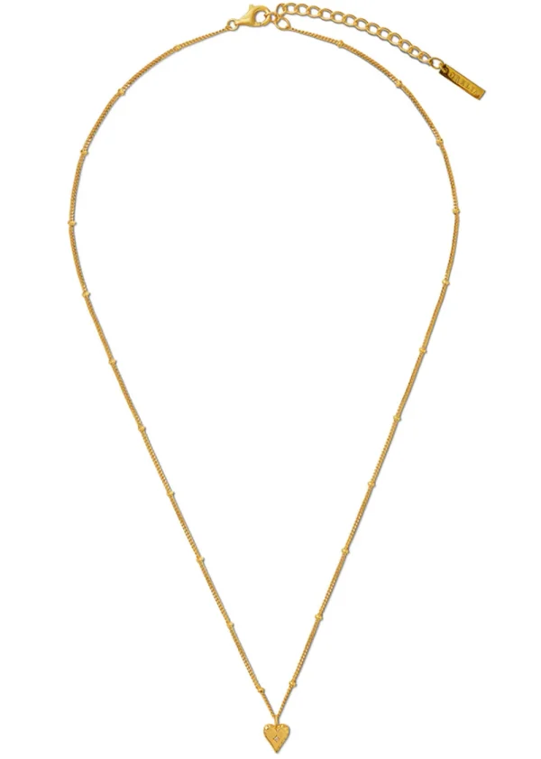 Orelia LUXE Heart Charm Necklace | Necklaces