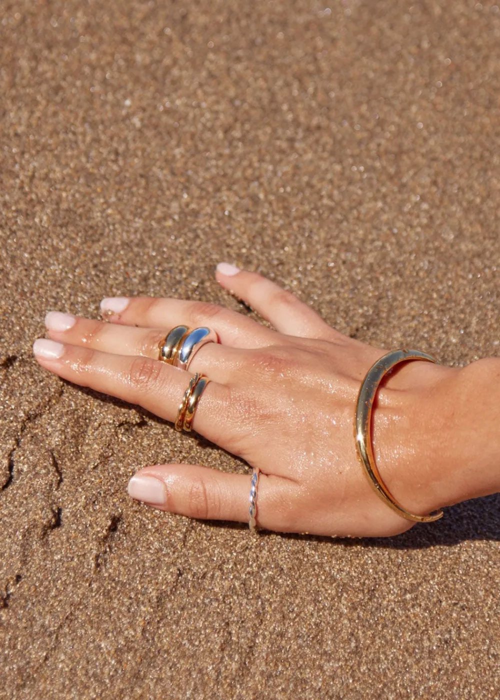 luxe_ring_pack__gold_2.webp Orelia LUXE Ring Pack - Gold | Rings