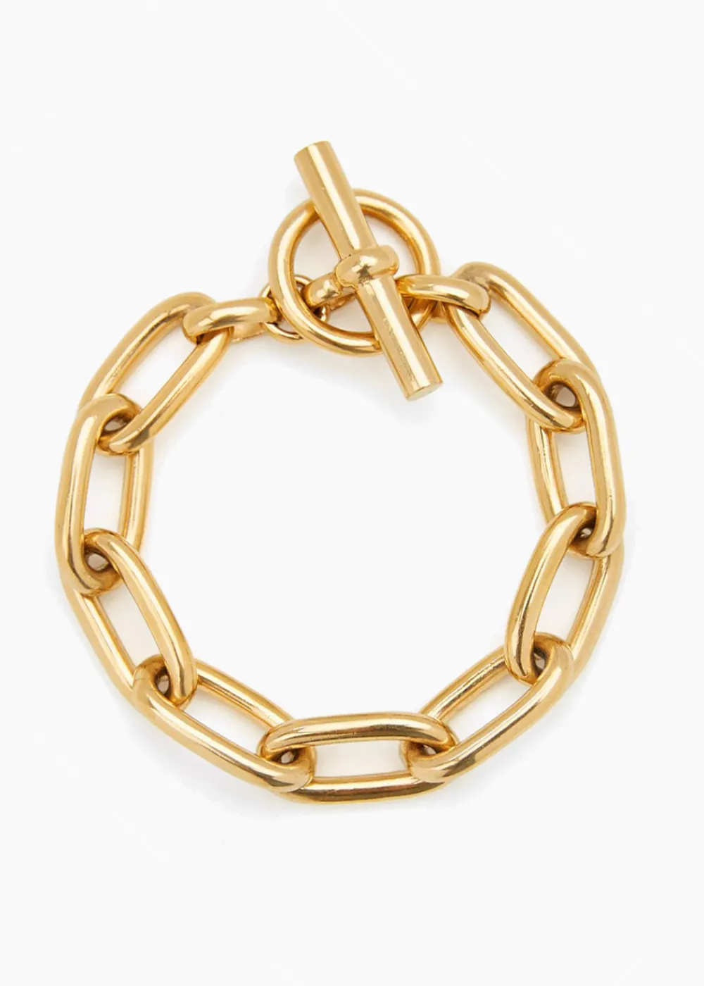 medium_gold_oval_linked_b_0.webp Tilly Sveaas Medium Gold Oval Linked Bracelet | Bracelets