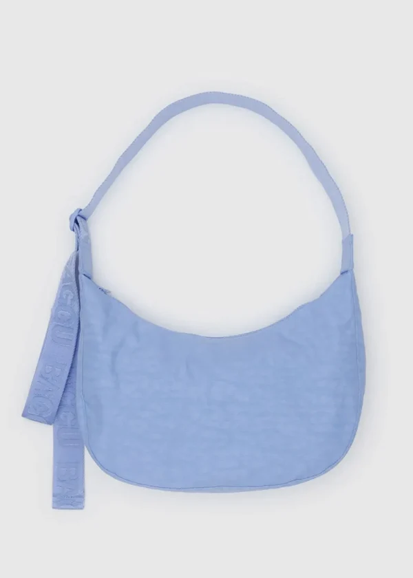BAGGU Medium Nylon Crescent Bag - French Blue | Bags