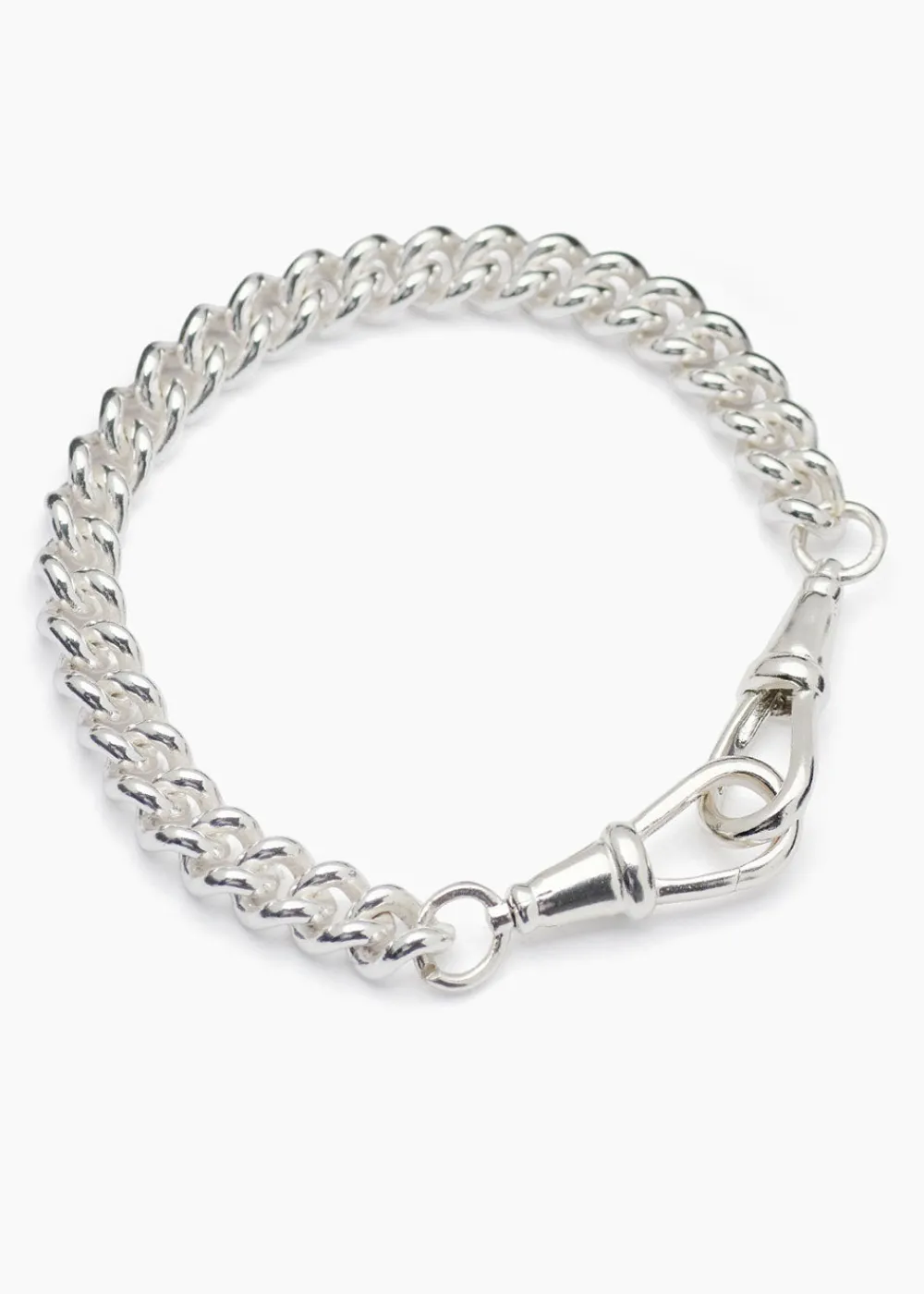 medium_silver_curb_clipt__0.webp Tilly Sveaas Medium Silver Curb Clipt Bracelet | Bracelets