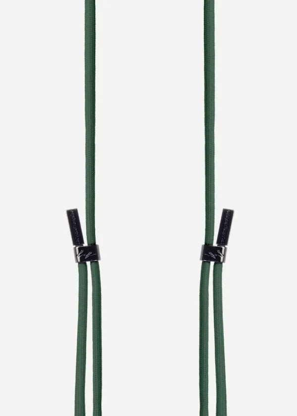La Coque Francaise Naé Cord Phone Strap - Green | Phone Accs