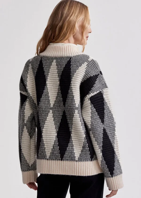 Varley Nancy Jacquard Knit Jacket | Coats & Jackets