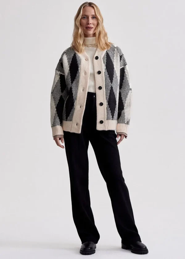 Varley Nancy Jacquard Knit Jacket | Coats & Jackets
