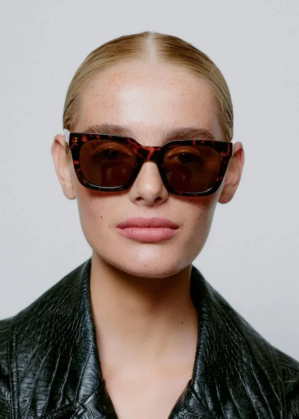 A. Kjaerbede Nancy Sunglasses - Demi Tortoise | Glasses