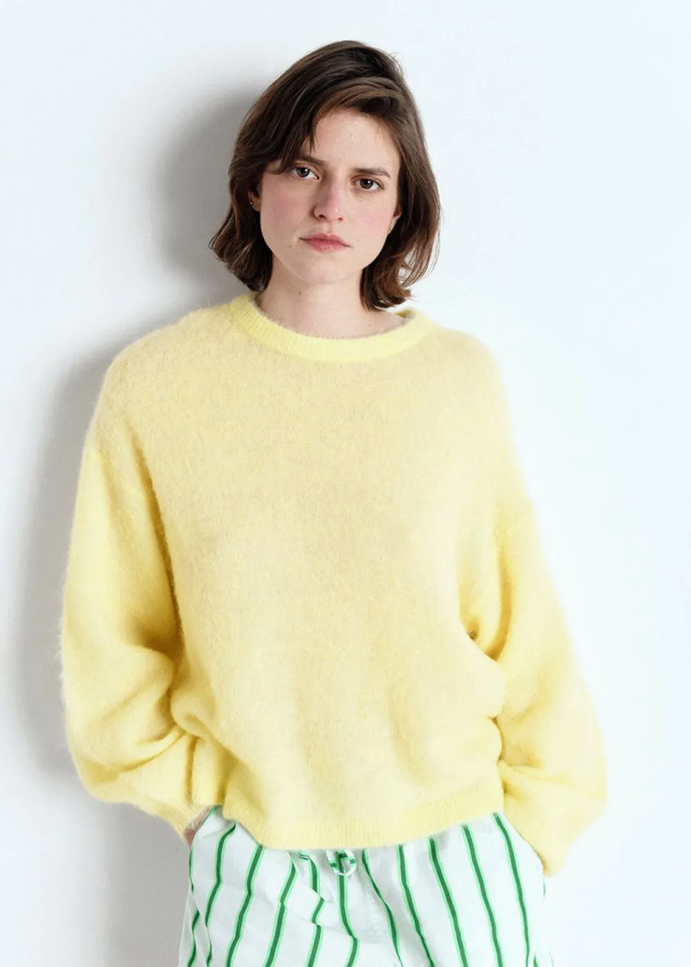 nenybay_jumper__lemon_cur_0.webp American Vintage Nenybay Jumper - Lemon Curd | Knitwear