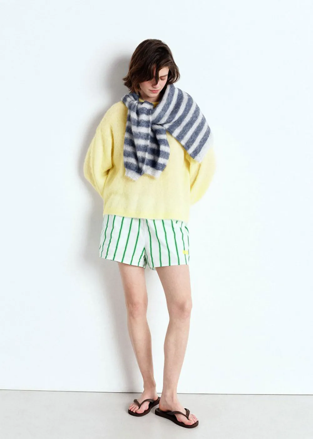 nenybay_jumper__lemon_cur_3.webp American Vintage Nenybay Jumper - Lemon Curd | Knitwear
