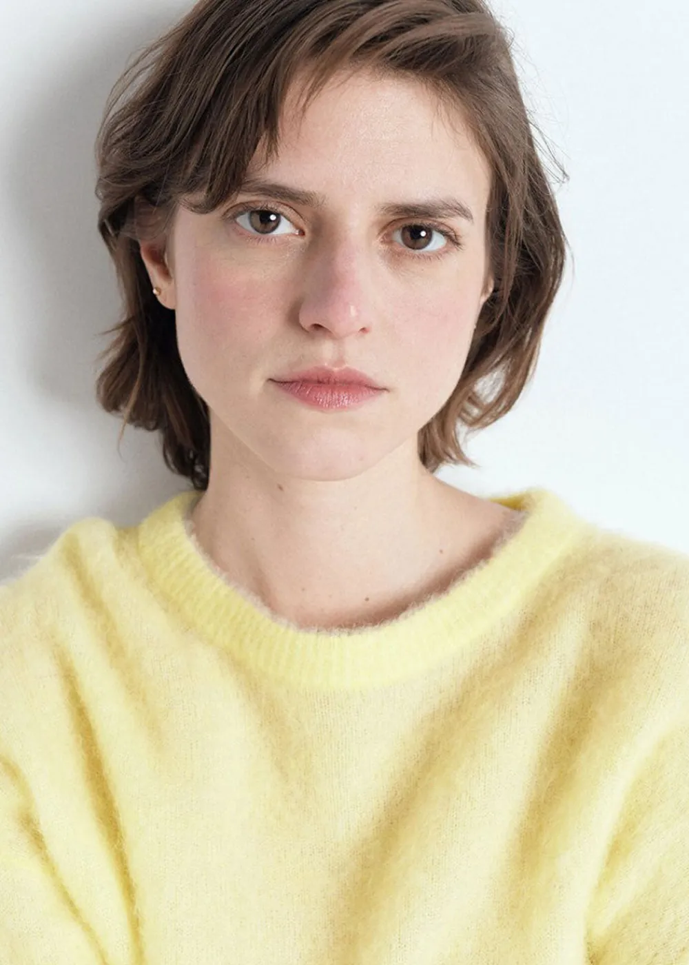 nenybay_jumper__lemon_cur_4.webp American Vintage Nenybay Jumper - Lemon Curd | Knitwear