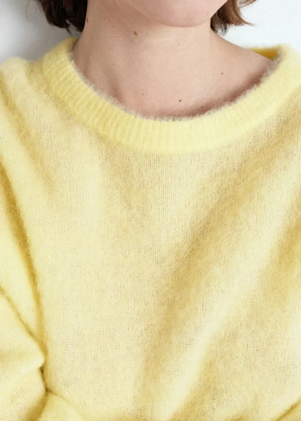 American Vintage Nenybay Jumper - Lemon Curd | Knitwear