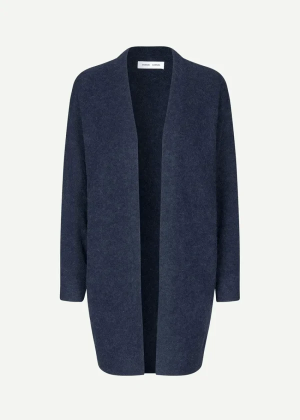 Samsøe Samsøe Nor Cardigan - Outer Space | Knitwear
