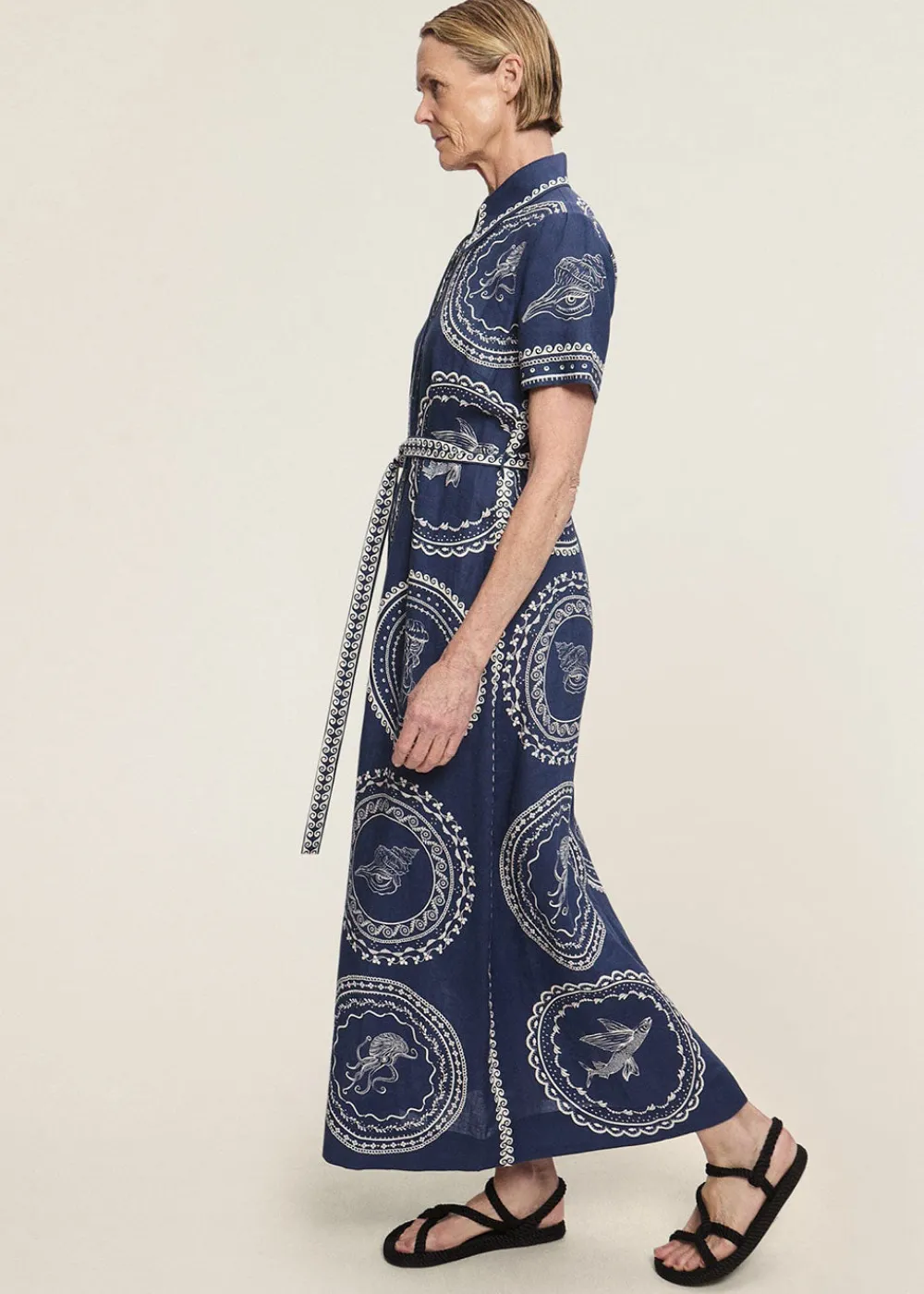 oceane_linen_shirtdress_2.webp Alémais Oceane Linen Shirtdress | Dresses
