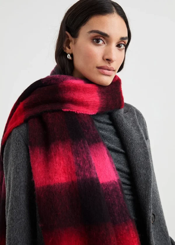 Rails Oslo Scarf - Scarlet Onyx Pink | Scarves