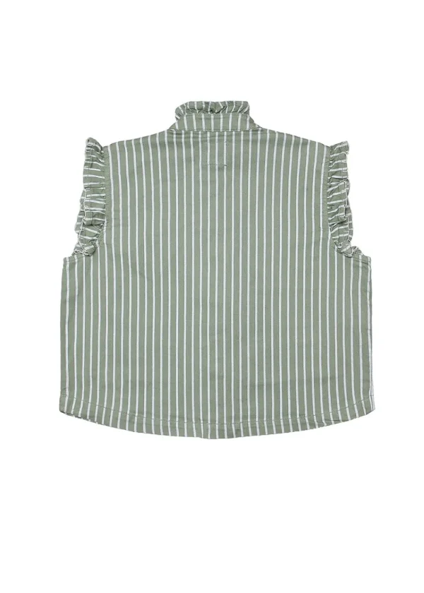 Seventy + Mochi Pablo Waistcoat - Vintage Moss | Coats & Jackets