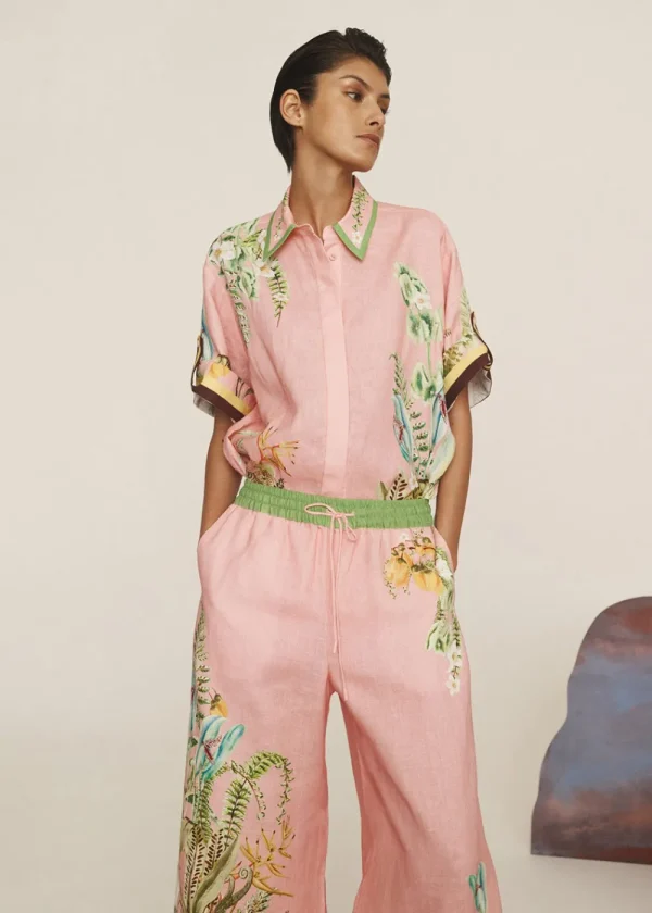 Alémais Papaya Pant | Trousers