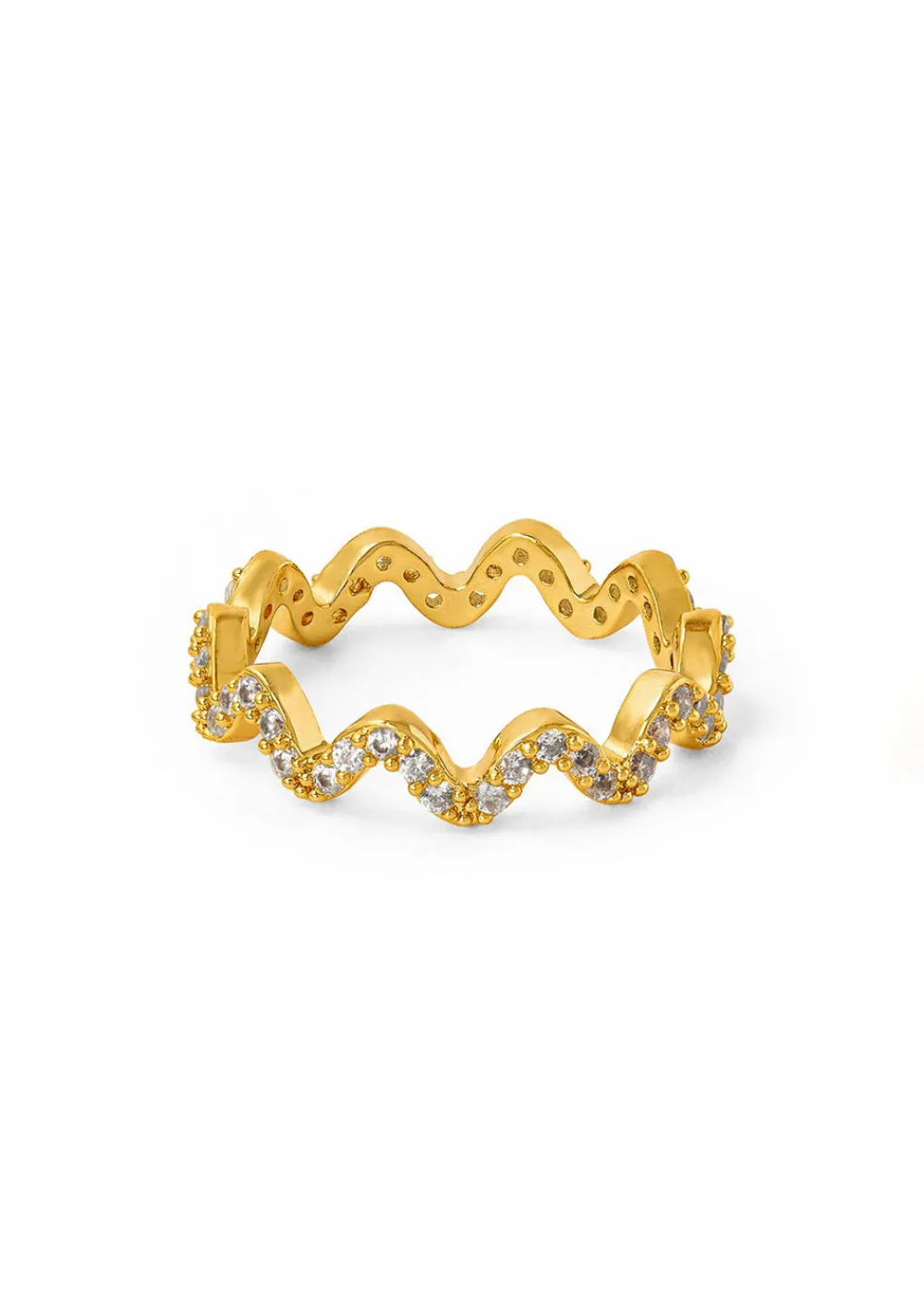 pave_wave_ring__gold_0.webp Orelia Pave Wave Ring - Gold | Rings