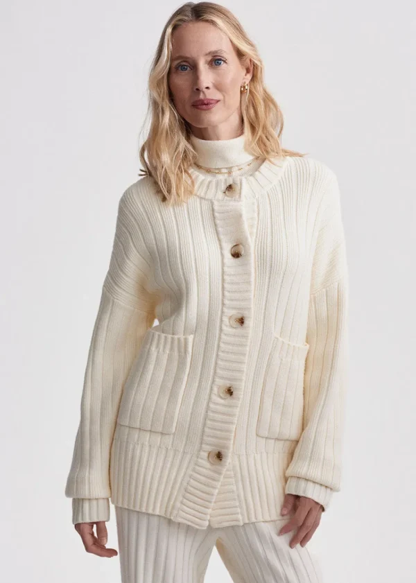 Varley Pensdale Relaxed Knit Cardigan | Knitwear