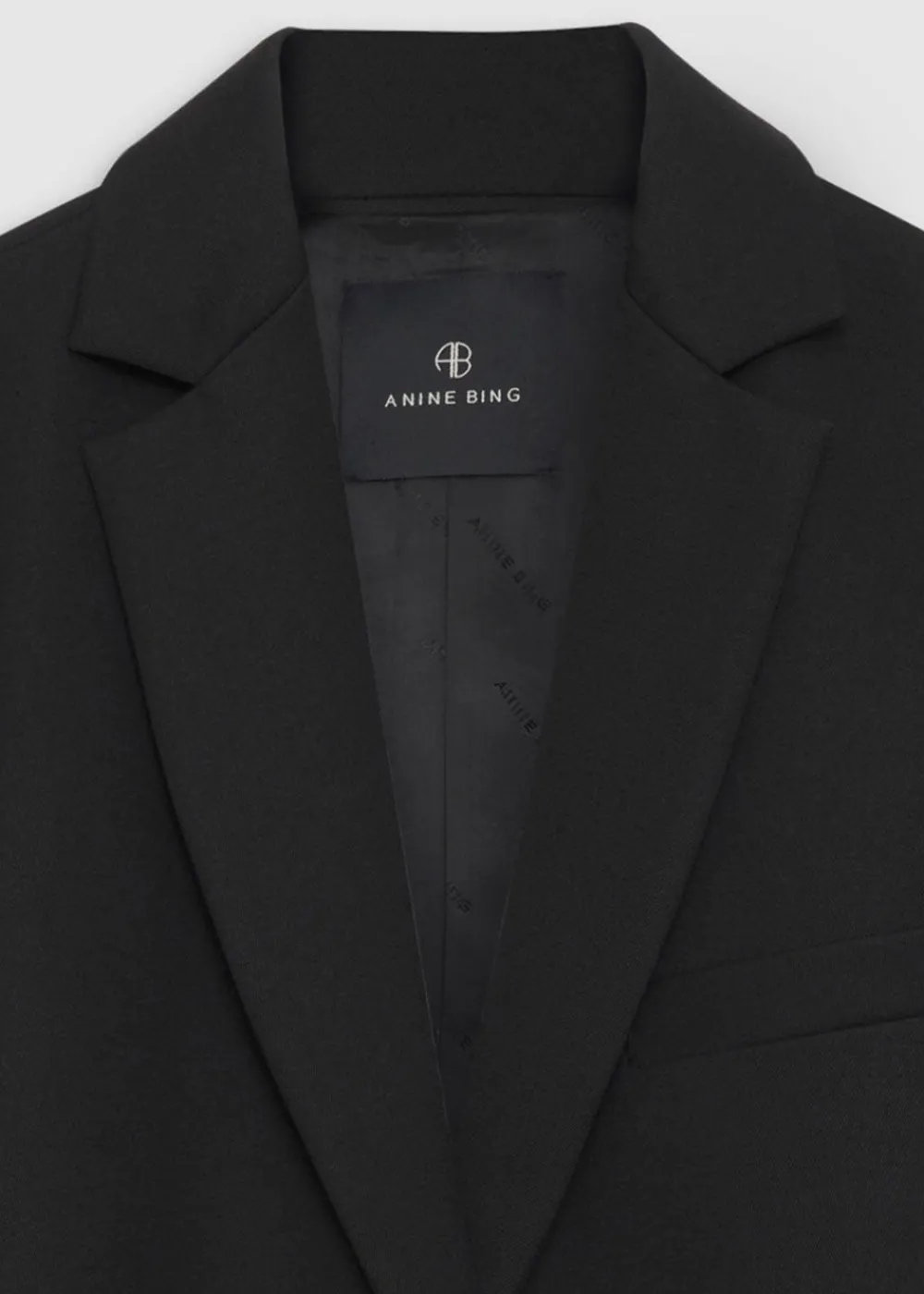 quinn_blazer__black_3.webp Anine Bing Quinn Blazer - Black | Blazers