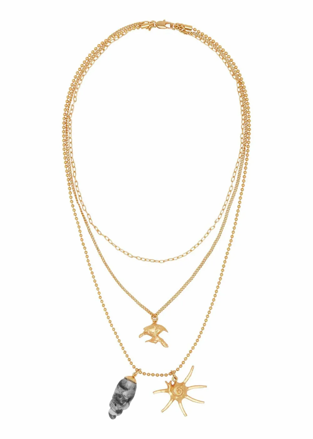 reverie_chain_charm_neckl_0.webp Alémais Reverie Chain Charm Necklace | Necklaces