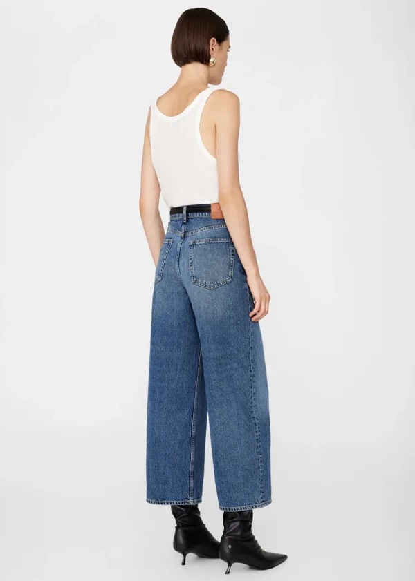 Anine Bing Rick Jeans - Deep Alto Blue | Jeans