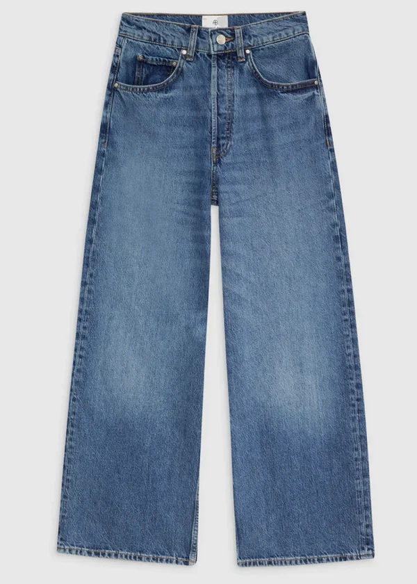 Anine Bing Rick Jeans - Deep Alto Blue | Jeans