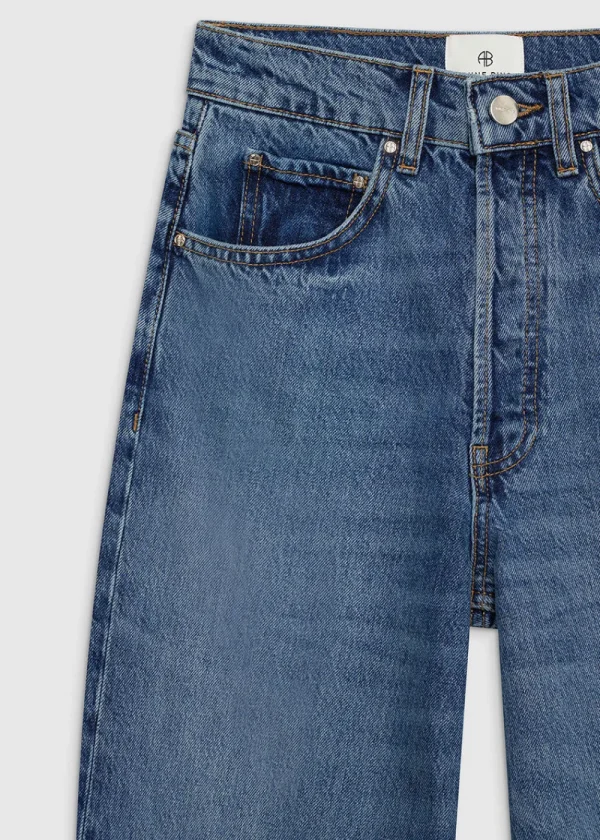 Anine Bing Rick Jeans - Deep Alto Blue | Jeans