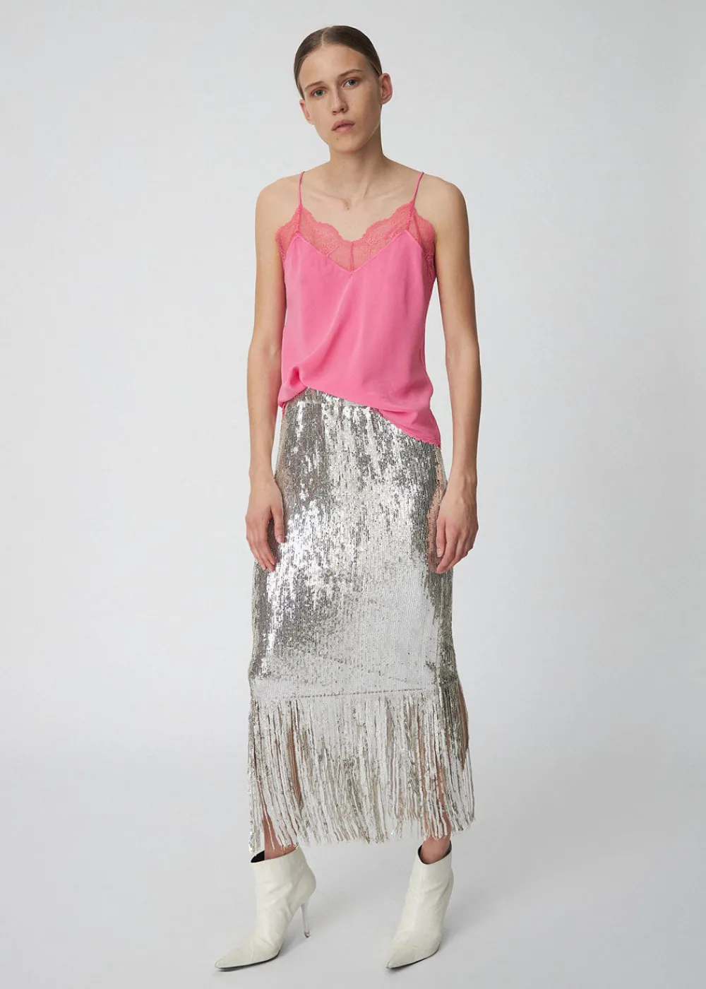 sequins_fringes_skirt__si_0.webp Stella Nova Sequins Fringes Skirt - Silver Fractures | Skirts