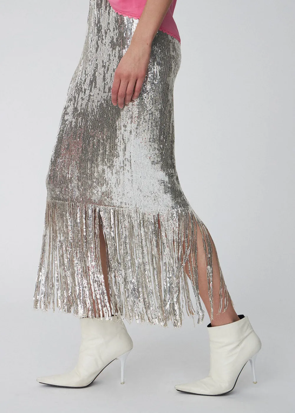 sequins_fringes_skirt__si_1.webp Stella Nova Sequins Fringes Skirt - Silver Fractures | Skirts